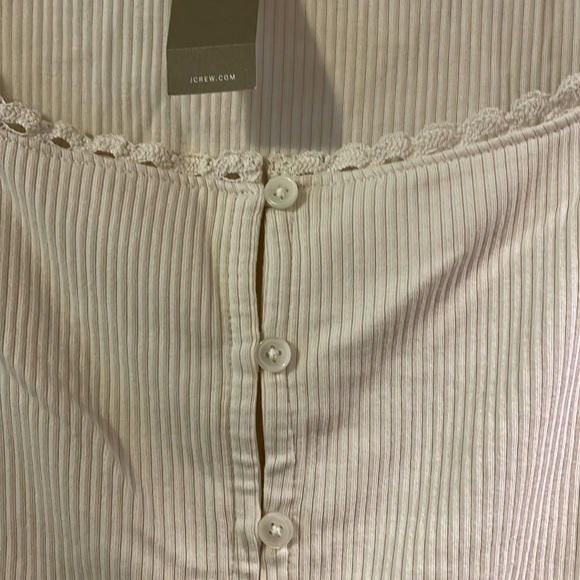 JCrew Ruffle Neck Top - Picture 3 of 5